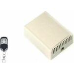 Anga AG-X2CH KIT Τηλεχειρισμού Εσωτερικού Χώρου 12V 433MHz με 2 Εντολές Σταθερού Κωδικού & 1 Τηλεχειριστήριο
