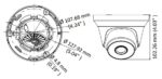 Hikvision HiWatch HWT-T220-M Αναλογική Κάμερα Dome 2MP με Φακό 2.8mm, IR 40m, Εξωτερικού Χώρου IP66 - Image 2