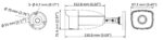 Hikvision HiWatch HWT-B220-M Αναλογική Κάμερα Bullet 2MP με Φακό 2.8mm, IR 20m, Εξωτερικού Χώρου IP66 - Image 2