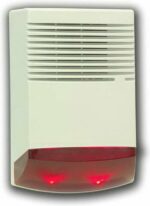 Anga AG-BS1 Σειρήνα Συναγερμού Εξωτερικού Χώρου 120dB με Flash Κόκκινου Χρώματος
