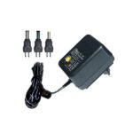 Τροφοδοτικό Πρίζας Linear Ρυθμιζόμενο 1.5÷12VDC 500mA με 3 Βύσματα Minwa MW-691