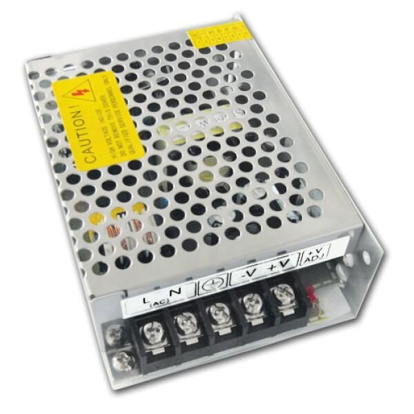 708261-o1-1.jpg Τροφοδοτικό Switching για Ταινίες LED 12VDC 5A/60W Μεταλλικό TPLE-06001N - Image 1