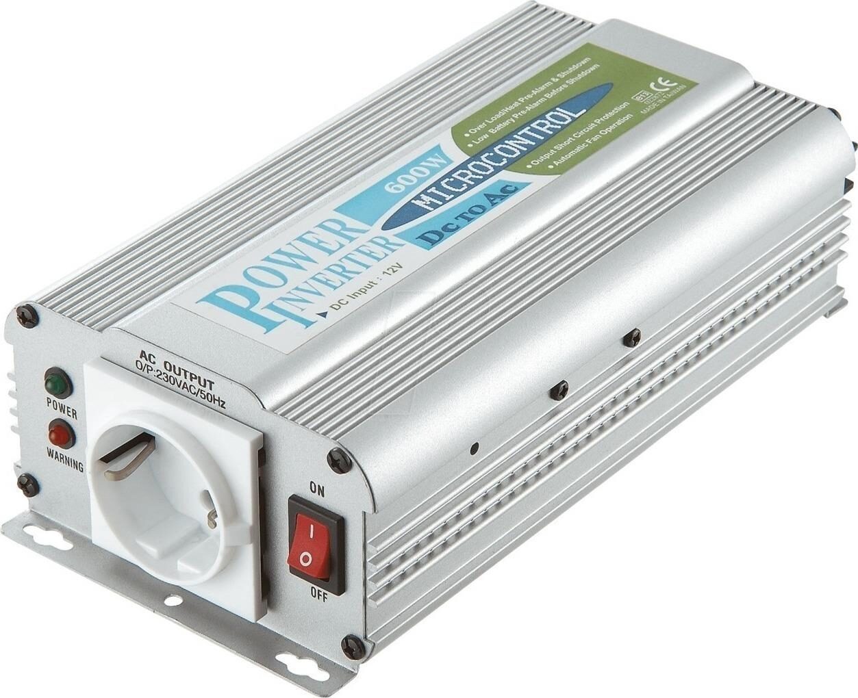 716396-o1-1.jpg Linkchamp Inverter Τροποποιημένου Ημιτόνου 24VDC σε 220VAC 600W HP-600-24 - Image 1