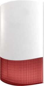 Anga AG-305F 868MHz Ασύρματη Σειρήνα Εξωτερικού Χώρου για το Κέντρο Συναγερμού SPARTA 300 με Flash Κόκκινου Χρώματος