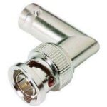 Adaptor BNC Αρσενικό σε Θηλυκό Γωνία Μεταλλικό