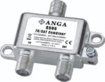 Anga S505 Μίκτης & Διαχωριστής Σήματος TV & SAT  (Combiner) Ασημί