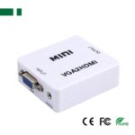 Μετατροπέας VGA In / HDMI Out με Ήχο Τροφοδοσία από Καλώδιο USB Λευκό Anga PS-M600