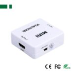 Μετατροπέας VGA In / HDMI Out με Ήχο Τροφοδοσία από Καλώδιο USB Λευκό Anga PS-M600 - Image 2