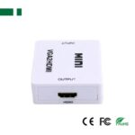 Μετατροπέας VGA In / HDMI Out με Ήχο Τροφοδοσία από Καλώδιο USB Λευκό Anga PS-M600 - Image 4