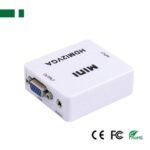 Μετατροπέας HDMI In / VGA Out & Ήχο Τροφοδοσία από Καλώδιο USB Λευκό Anga PS-M630 - Image 2