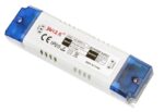 Τροφοδοτικό Switching για Ταινίες LED 12VDC 5A/60W Πλαστικό Slim με Κλέμες LPS-60-12