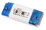 Τροφοδοτικό Switching για Ταινίες LED 12VDC 2A/24W Πλαστικό Slim με Κλέμες LPS-24-12