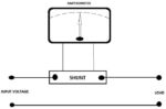 Αναλογικό Αμπερόμετρο Πίνακα 0÷10Α DC 60x60mm με Βίδες (Shunt) - Image 2