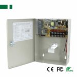 Τροφοδοτικό Switching 12VDC 5A για Συστήματα Ασφαλείας με 9 Εξόδους & Λειτουργία UPS 207x265x85mm Anga CP1209-5A-9-B
