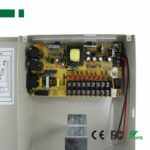 Τροφοδοτικό Switching 12VDC 5A για Συστήματα Ασφαλείας με 9 Εξόδους & Λειτουργία UPS 207x265x85mm Anga CP1209-5A-9-B - Image 2