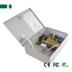 Τροφοδοτικό Switching 12VDC 10A για Συστήματα Ασφαλείας με 18 Εξόδους & Λειτουργία UPS 207x265x85mm Anga CP1209-10A-18-B - Image 3