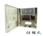 Τροφοδοτικό Switching 12VDC 3A για Συστήματα Ασφαλείας με 4 Εξόδους 163x163x47mm Anga CP1209-3A-4