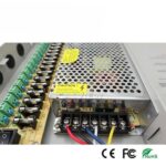 Τροφοδοτικό Switching 12VDC 15A για Συστήματα Ασφαλείας με 18 Εξόδους 310x203x52mm Anga CP1209-15A-18 - Image 4