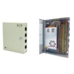 Τροφοδοτικό Switching 12VDC 30A για Συστήματα Ασφαλείας με 18 Εξόδους 310x212x62mm Anga CP1209-30A-18