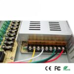 Τροφοδοτικό Switching 12VDC 30A για Συστήματα Ασφαλείας με 18 Εξόδους 310x212x62mm Anga CP1209-30A-18 - Image 4