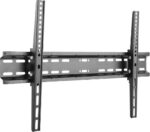 Βάση Τοίχου Brateck για TV έως 70" 35kg Max με Κλίση Μαύρη KL25-46T