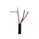 Anga ST-CC04 Καλώδιο CCTV PET 1x mini RG59 + 2x0.50mm Χαλκός Μαύρο 500m