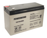 Powermond Μπαταρία Μολύβδου 12V 7Ah 148x64x94mm Ακροδέκτες F1 4.8mm 101-027