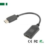 Active Adaptor DisplayPort v1.1 Αρσενικό σε HDMI Θηλυκό 15cm με Επίχρυσα Βύσματα Anga PS-V49A - Image 2