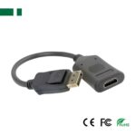 Active Adaptor DisplayPort v1.1 Αρσενικό σε HDMI Θηλυκό 15cm με Επίχρυσα Βύσματα Anga PS-V49A - Image 4