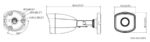 Hikvision HiWatch HWI-B140H IP Κάμερα Bullet 4MP με Φακό 2.8mm, IR 30m, PoE, Εξωτερικού Χώρου IP67 - Image 3