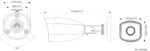 Hikvision HiWatch HWI-B121H IP Κάμερα Bullet 2MP με Φακό 2.8mm, IR 30m, PoE, Εξωτερικού Χώρου IP67 - Image 3