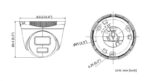 Hikvision HiWatch HWI-T249H(C) ColorVu IP Κάμερα Dome 4MP με Φακό 2.8mm, Έγχρωμη 24/7 με LED Φωτισμού 30m, PoE, Εξωτερικού Χώρου IP67 - Image 2