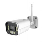 Anga AQ-8121ISW GSM 4G & LAN Κάμερα Bullet Εξωτερικού Χώρου IP66 Έγχρωμη 24/7 2MP Η265 με Αμφίδρομο Ήχο, Φακός 3.6mm