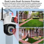 Anga AQ-8123ISW IP Wi-Fi Κάμερα με 2 Φακούς 2MP Εξωτερικού Χώρου IP65 με Κίνηση & Οριζόντιο Auto Tracking με Φακούς 3.6mm & Αμφίδρομο Ήχο - Image 2
