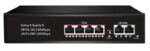 Anga CPE-5042B 4PoE+2 Port Ethernet Switch 10/100Mbps έως 250m 65W Max. 202x140x45 mm