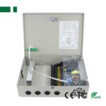 Τροφοδοτικό Switching 12VDC 30A για Συστήματα Ασφαλείας με 18 Εξόδους & Λειτουργία UPS 236x330x92mm Anga CP1209-30A-18-B - Image 3