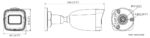 Hikvision HiWatch HWI-B120HA IP Κάμερα Bullet 2MP με Φακό 2.8mm, IR 30m, PoE, Εξωτερικού Χώρου IP67 - Image 2