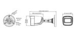 Hikvision Hiwatch HWT-B120-MS Αναλογική Κάμερα Bullet 2MP με Φακό 2.8mm, IR 30m με Μικρόφωνο, Εξωτερικού Χώρου IP66 - Image 2