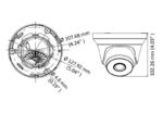 Hikvision Hiwatch HWT-T250-M Αναλογική Κάμερα Dome 5MP με Φακό 2.8mm, IR 40m, Εξωτερικού Χώρου IP66 - Image 2