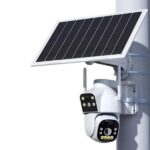 Anga AQ-8127IBW GSM 4G IP Κάμερα Μπαταρίας με 2 Φακούς 2MP, Εξωτερικού Χώρου IP65 με Κίνηση, PIR, Ηλιακό Panel, Φακοί 3.6mm & Αμφίδρομο Ήχο - Image 2