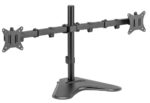 Βάση Γραφείου Brateck για 2 Monitors έως 32″ 9kg ανά Monitor Max Μαύρη LDT66-T024