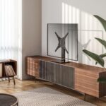 Βάση Επιτραπέζια Brateck για TV έως 55″ 40kg Max Μαύρη LDT03-23MA - Image 2