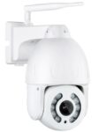 Anga AQ-8110ISW IP Wi-Fi Κάμερα Εξωτερικού Χώρου Dome PTZ 5MP με Αμφίδρομο Ήχο IP66, 5x Optical Zoom με Varifocal Φακό 2.7-13.5mm