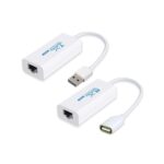 Προέκταση USB 2.0 Μέσω Καλωδίου UTP έως 200m Μαύρο Anga CVA-3312