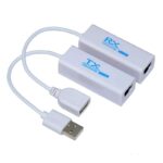 Προέκταση USB 2.0 Μέσω Καλωδίου UTP έως 200m Μαύρο Anga CVA-3312 - Image 2