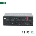 HDMI Matrix 4 Είσοδοι / 2 Έξοδοι 4K 60Hz HDCP 2.2 με Optical Out & Αναλογική Έξοδο Ακουστικών από την Έξοδο 1 PS-M0402A - Image 3