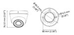 Hikvision HiWatch HWT-T120-P Αναλογική Κάμερα Dome 2MP με Φακό 2.8mm, IR 20m, Εσωτερικού Χώρου - Image 2