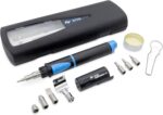 Ersa Independent 75 Profi Set Κολλητήρι Αερίου με Μύτη 2.4mm Ρυθμιζόμενο έως 580°C, Ηλεκτρονική Ανάφλεξη & 7 Άκρα 0G07400141