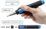 Ersa Independent 75 Profi Set Κολλητήρι Αερίου με Μύτη 2.4mm Ρυθμιζόμενο έως 580°C, Ηλεκτρονική Ανάφλεξη & 7 Άκρα 0G07400141 - Image 2