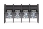 Τερματική Ράγα Γωνιακή 4 Καλωδίων με Βήμα 7.2mm για PCB 300V 15A Max. με Πλαστικό Κάλυμμα και Χωρίσματα Amphenol YK3030423000G - Image 3